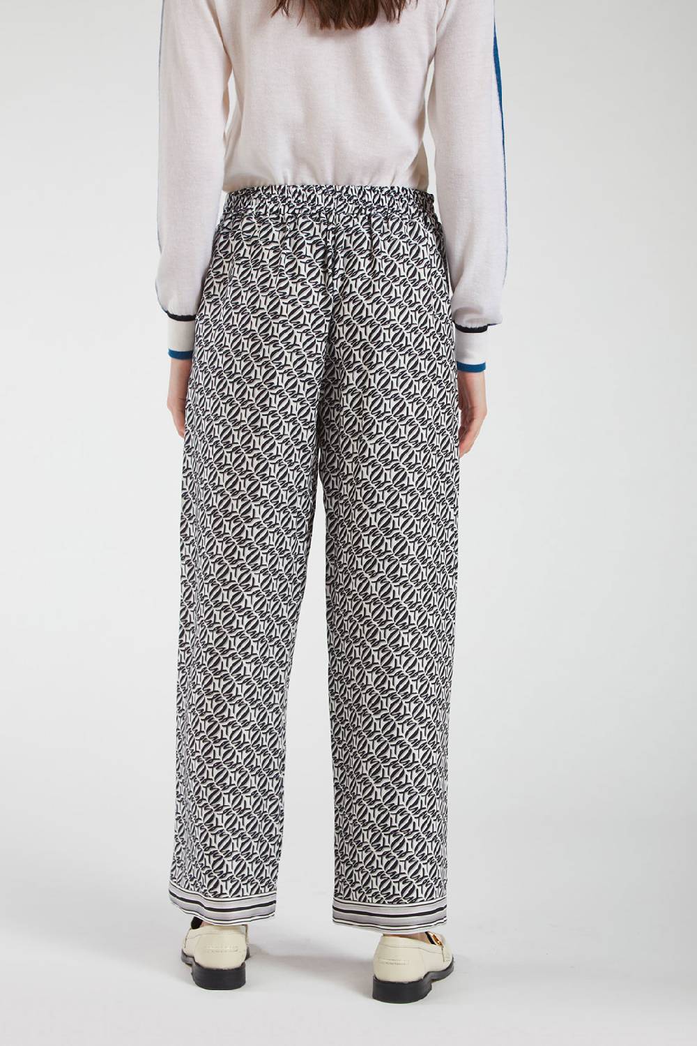 Piazza Sempione ANNA Pantalone wide leg Consegna Veloce