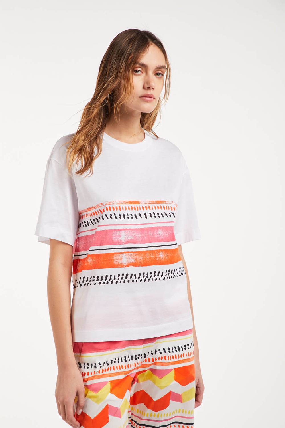 Piazza Sempione T-shirt in jersey di cotone Qualità