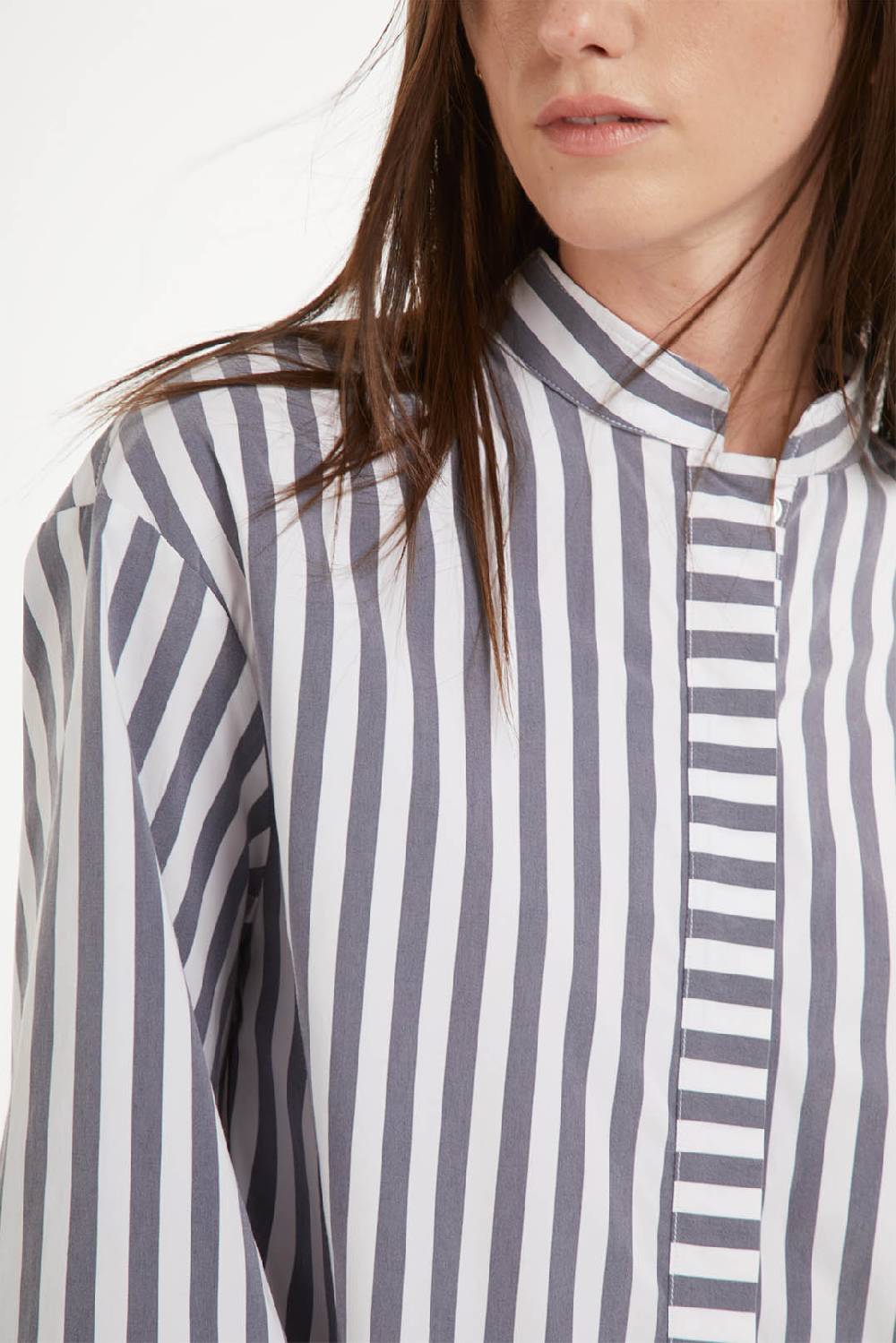 Piazza Sempione Camicia a righe verticali Shopping Online