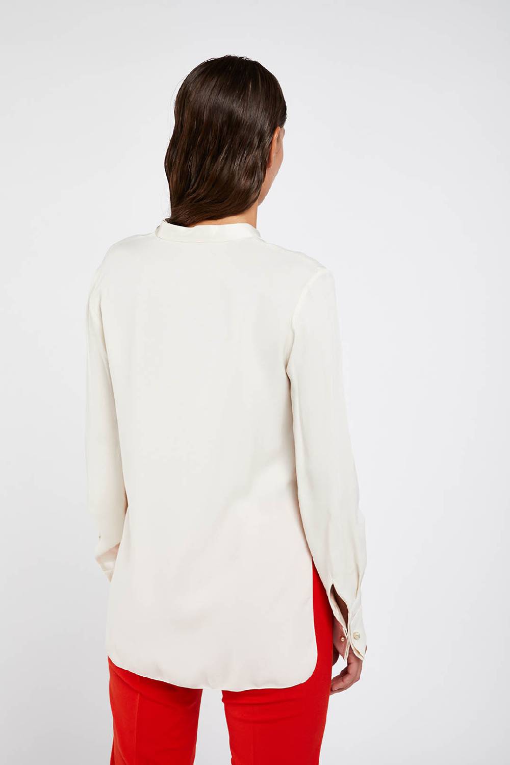 Piazza Sempione Camicia in cady enver satin Nuova