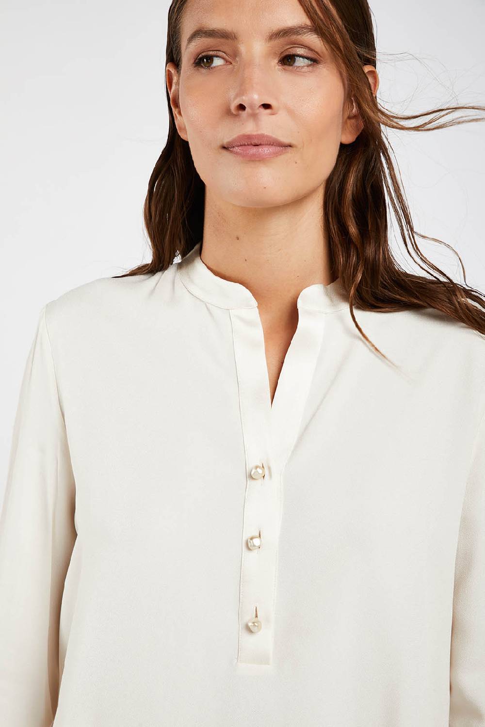 Piazza Sempione Camicia in cady enver satin Nuova