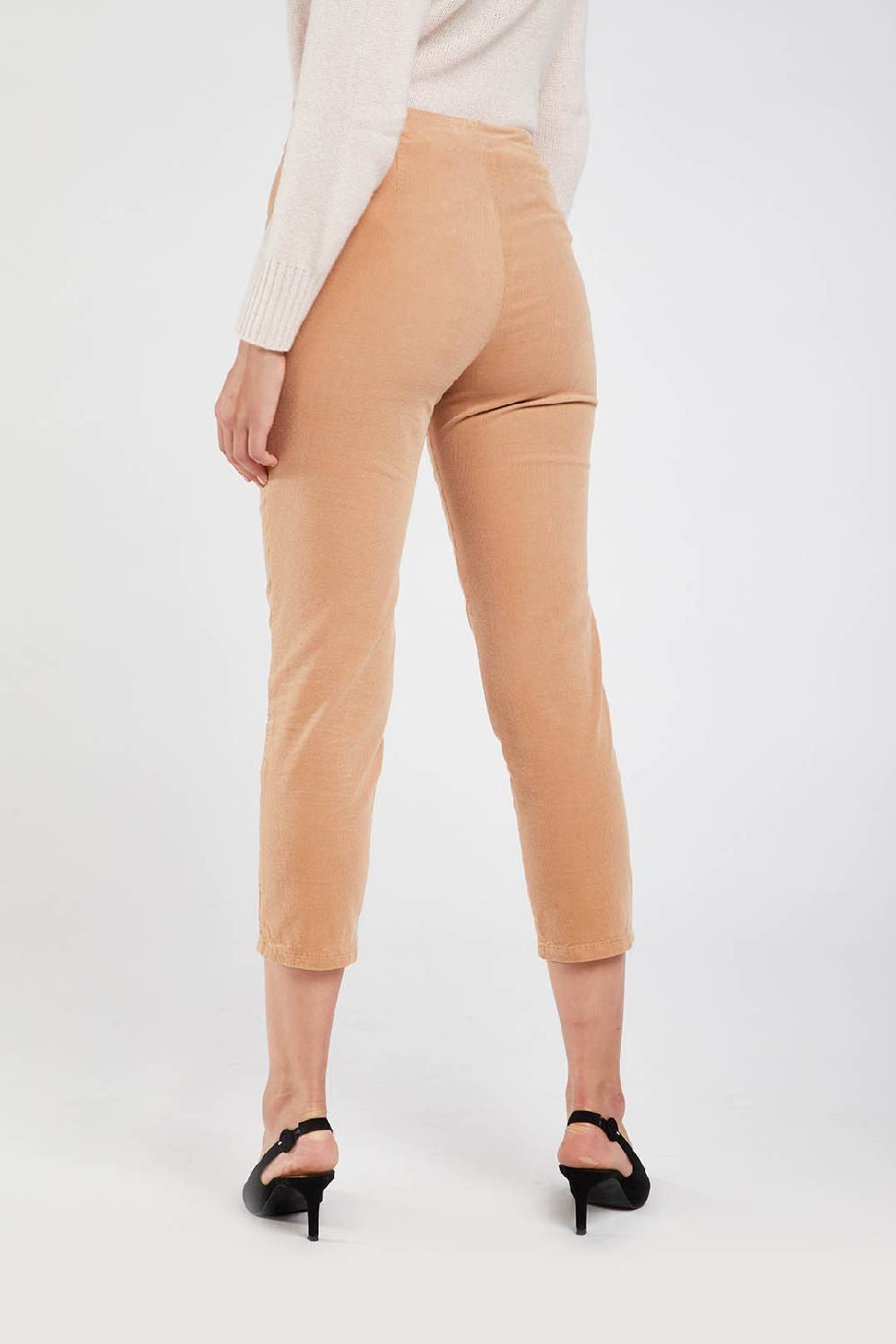 Piazza Sempione AUDREY Velluto corduroy tinto capo Sconto