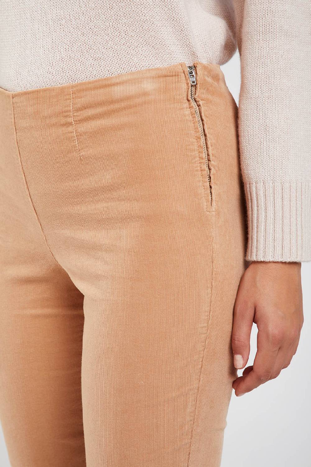 Piazza Sempione AUDREY Velluto corduroy tinto capo Sconto