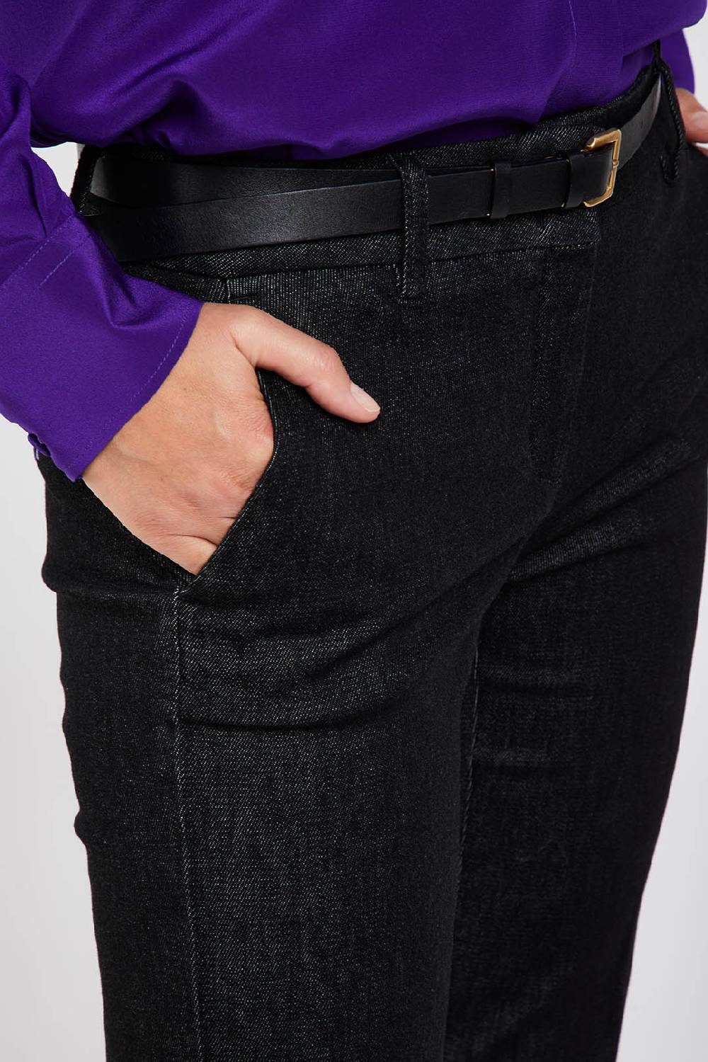 Piazza Sempione LUISA Denim lavato stretch Saldi Di Fabbrica