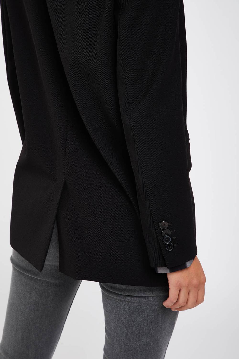 Piazza Sempione giacca monopetto in gabardina tecnica di lana stretch Spedizione Gratuita