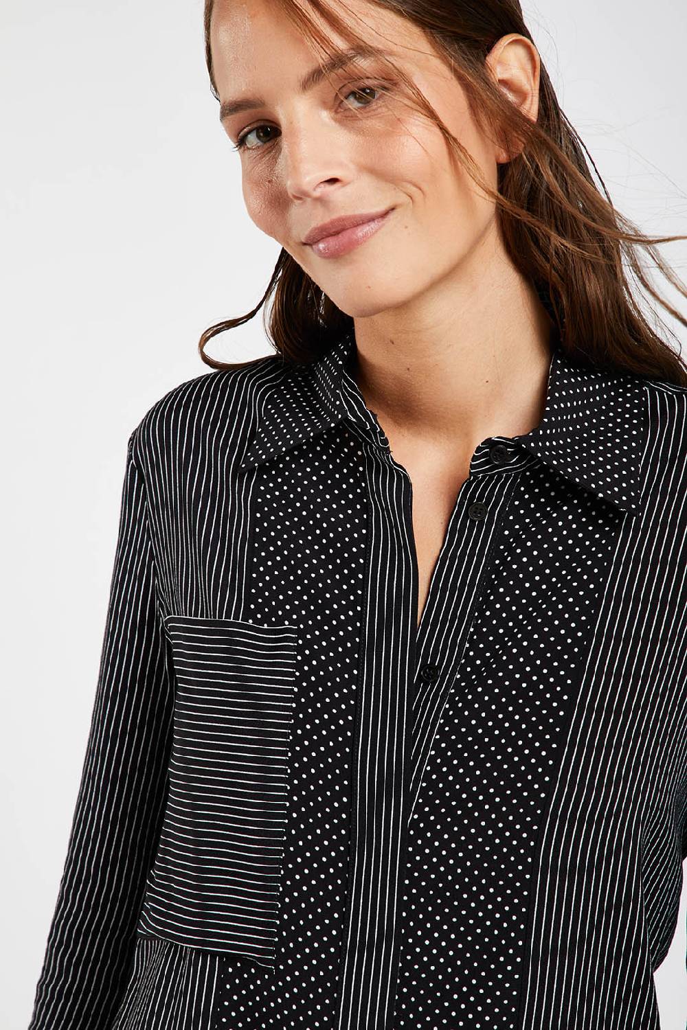 Piazza Sempione Camicia con microfantasia Shopping Online