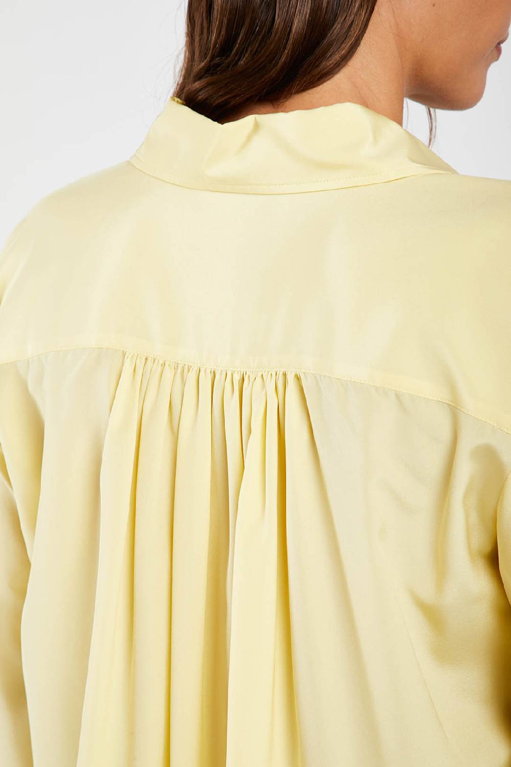 Piazza Sempione Camicia in crepe de chine di seta Economico