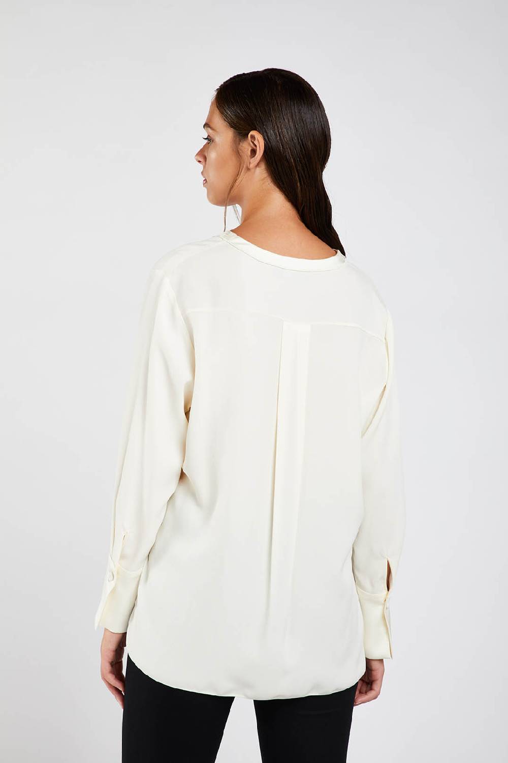 Piazza Sempione Camicia in cady enver satin Online