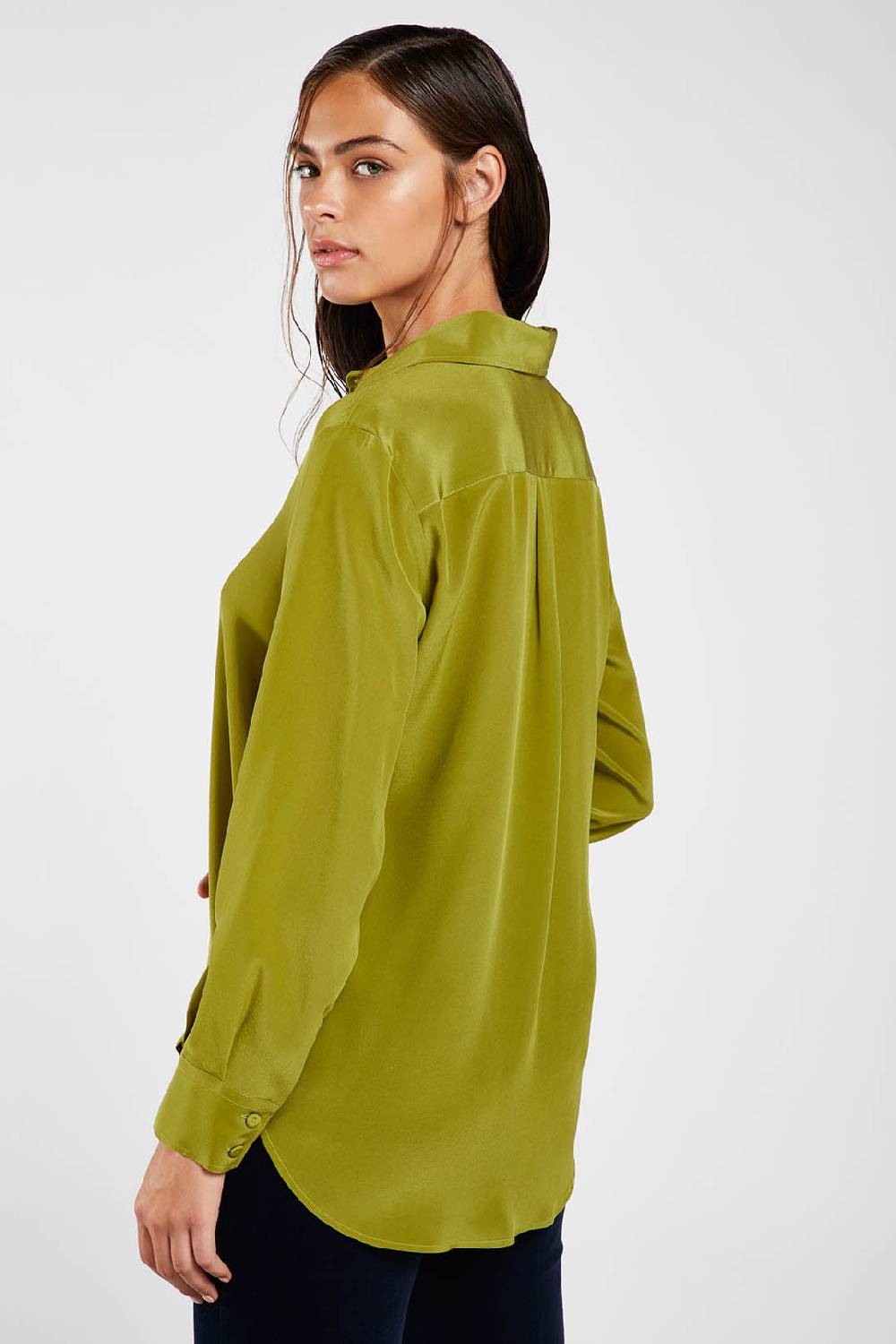 Piazza Sempione Camicia uomo in crepe de chine di seta Offerte