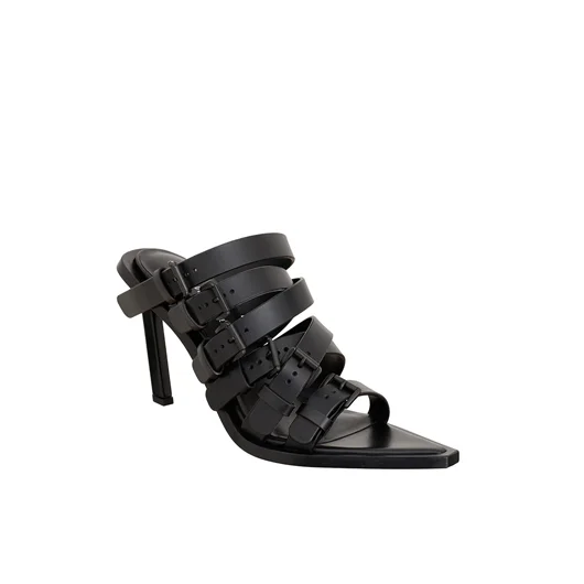ANN DEMEULEMEESTER SANDALO ALTO CON FIBBIE Offerte