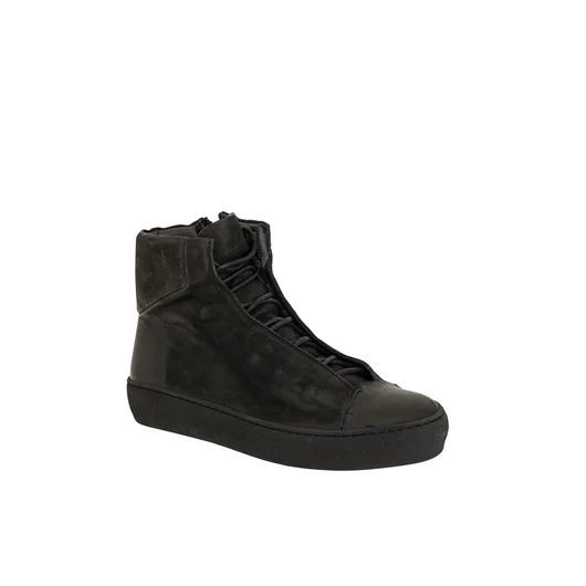 THE LAST CONSPIRACY SNEAKER ALTA IN PELLE Pezzi Unici