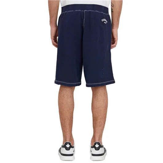 DSQUARED BERMUDA RELAX FIT IN COTONE Consegna Veloce