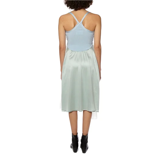QUETSCHE_ ABITO LUNGO IN SETA E ORGANZA 2025