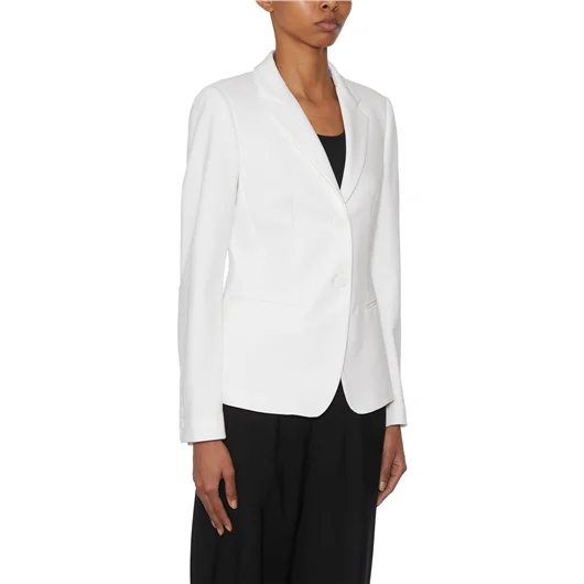 DONDUP BLAZER MONOPETTO IN VISCOSA Qualità Garantita