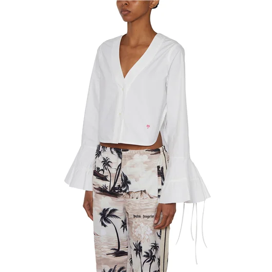 PALM ANGELS CAMICIA IN COTONE Presa
