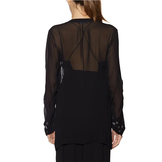 ANN DEMEULEMEESTER CAMICIA IN CREPE Online