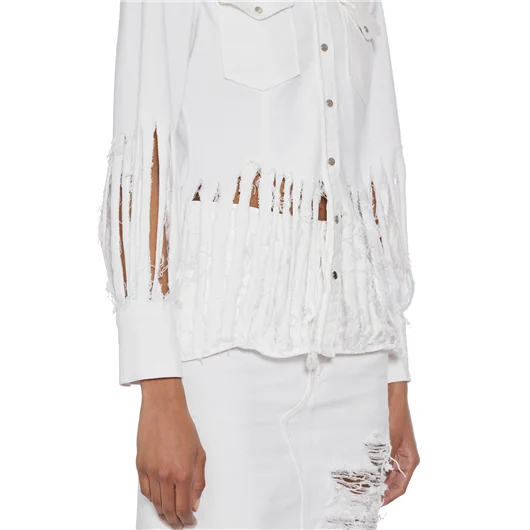 DONDUP CAMICIA TEXANA IN COTONE Vendite Flash