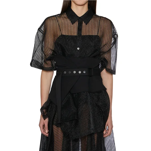 NU CAMICIA TRASPARENTE OVERSIZE Negozio