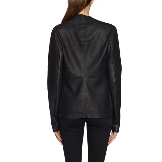 10SEI0OTTO CARDIGAN IN PELLE Consegna Veloce