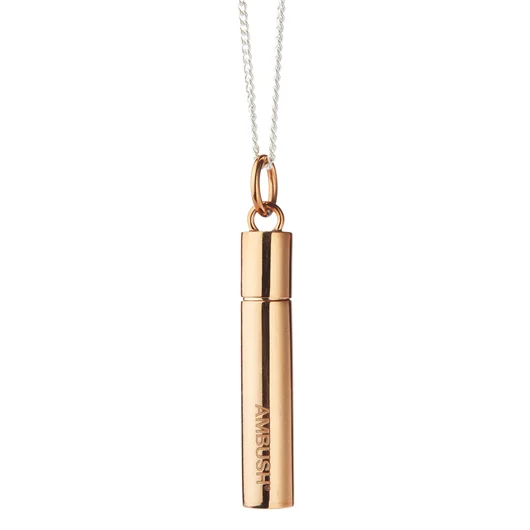 AMBUSH COLLANA IN ARGENTO PILL CASE Sottocosto