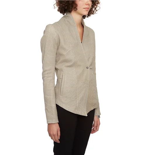 10SEI0OTTO GIACCA BLAZER IN PELLE Negozio