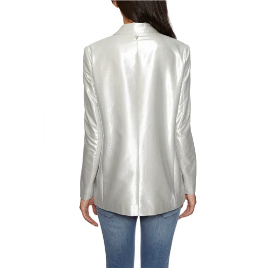 DONDUP GIACCA BLAZER LAMINATA In Saldo