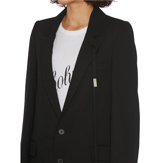 ANN DEMEULEMEESTER GIACCA MONOPETTO LIESBETH STANDARD Qualità Garantita