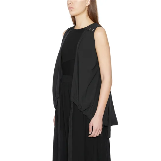 STUDIO B3 GILET TOP IN COTONE Affare Del Giorno