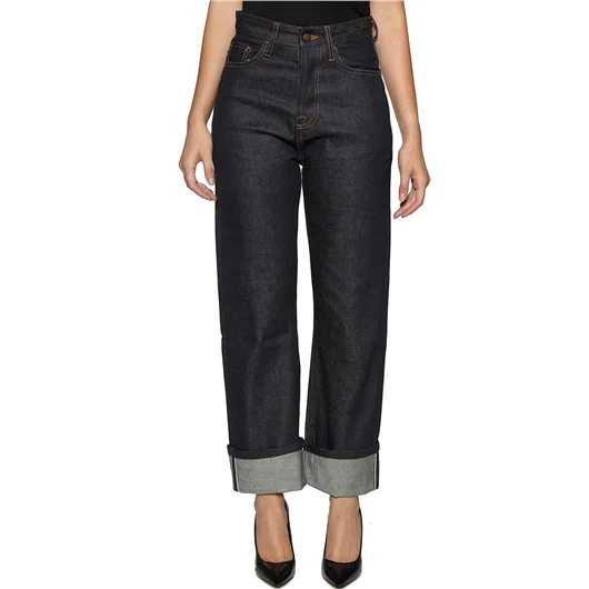 DUA LIPA X PEPE JEANS JEANS IN DENIM RELAXED Nuovo