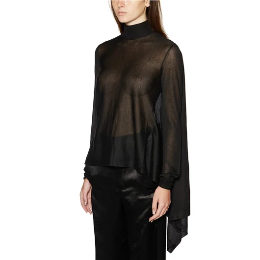 ANN DEMEULEMEESTER MAGLIA IN CASHMERE E SETA ALICIA Fino Al -60%