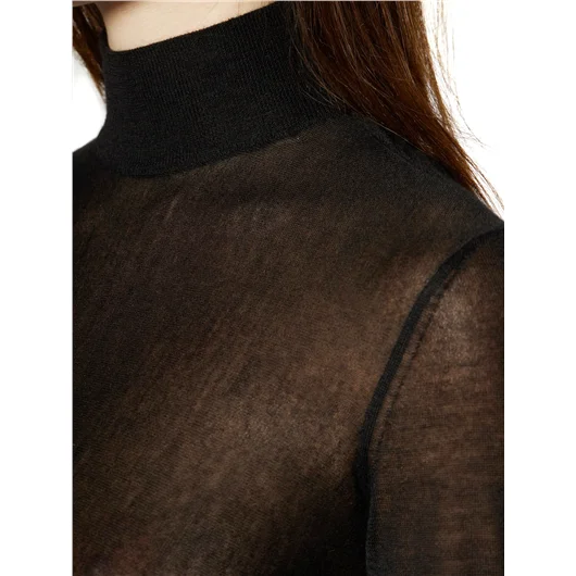 ANN DEMEULEMEESTER MAGLIA IN CASHMERE E SETA ALICIA Fino Al -60%