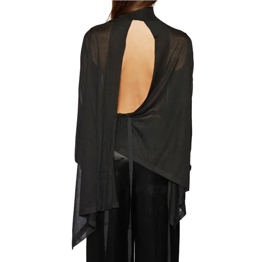 ANN DEMEULEMEESTER MAGLIA IN CASHMERE E SETA ALICIA Fino Al -60%