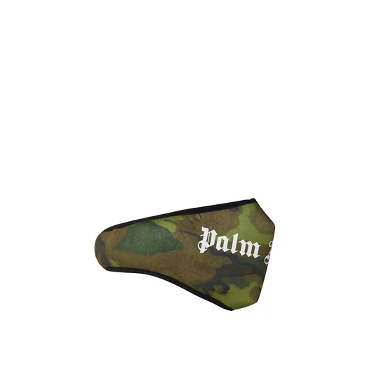 PALM ANGELS MASCHERINA LOGO MILITARY Offerta