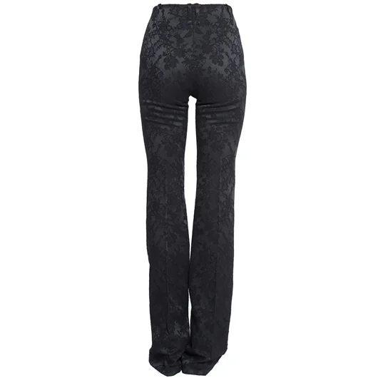 PLEIN SUD PANTALONE A ZAMPA IN JAQUARD DI RASO Vendita Economica