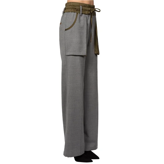 ANDREA YA'AQOV PANTALONE AMPIO LUNGO CARGO Italia