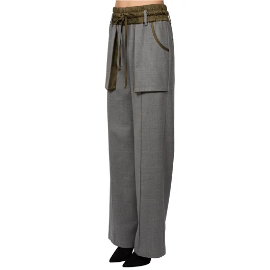 ANDREA YA'AQOV PANTALONE AMPIO LUNGO CARGO Italia