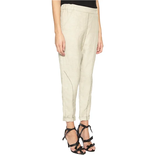 NOSTRASANTISSIMA PANTALONE BAGGY CON IMPUNTURE Offerta per la Festa della Mamma