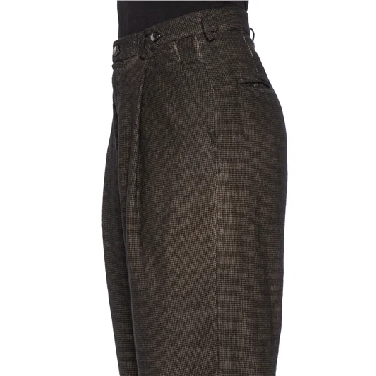 MASNADA PANTALONE BAGGY IN CANAPA E LANA Nuovo