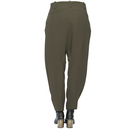 MASNADA PANTALONE BAGGY IN VISCOSA Qualità