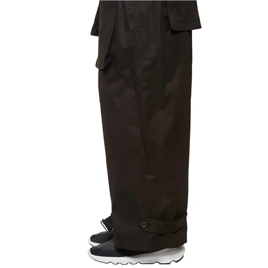 YOHJI YAMAMOTO PANTALONE IN GABARDINE VITA ALTA Promozione Limitata
