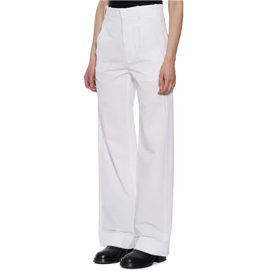 ANN DEMEULEMEESTER PANTALONE IN RASO ANNEKE Affare Del Giorno