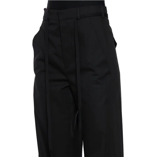 ANN DEMEULEMEESTER PANTALONE IN RASO ANNEKE Prezzo Ridotto