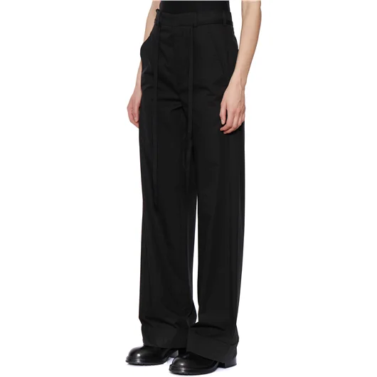 ANN DEMEULEMEESTER PANTALONE IN RASO ANNEKE Prezzo Ridotto