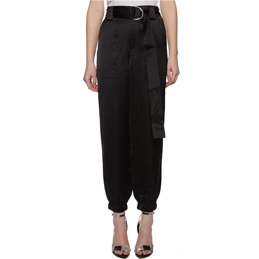 ANDREA YA'AQOV PANTALONE JOGGING IN LINO Presa