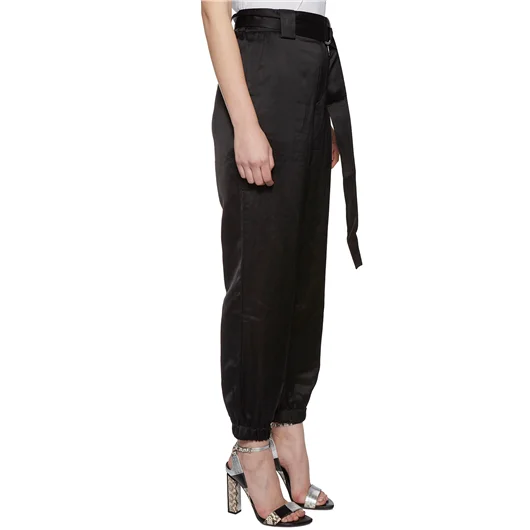 ANDREA YA'AQOV PANTALONE JOGGING IN LINO Presa