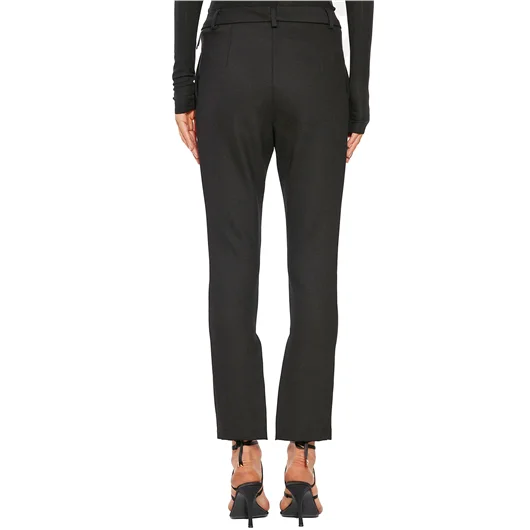 NOSTRASANTISSIMA PANTALONE SLIM IN VISCOSA 2025