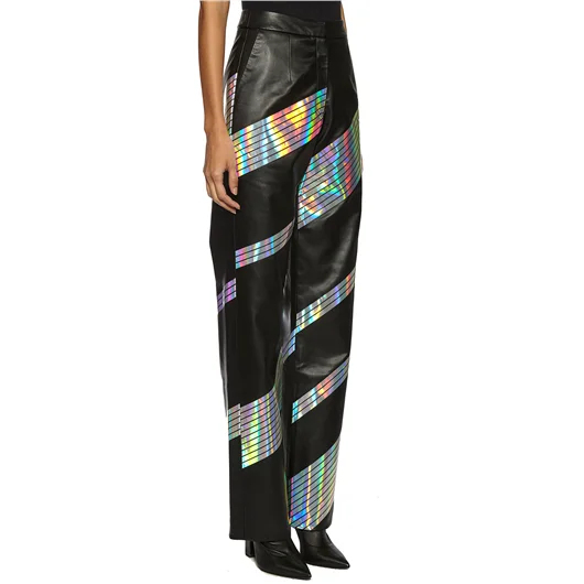 MATERIEL PANTALONI A VITA ALTA In Linea