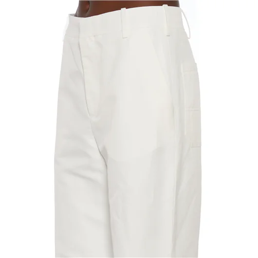 MARNI PANTALONI CARGO IN COTONE E LINO Nuovo