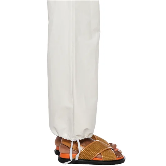 MARNI PANTALONI CARGO IN COTONE E LINO Nuovo