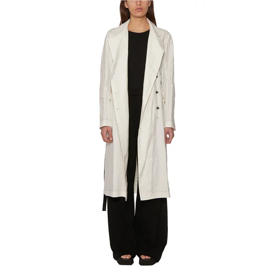 ISAAC SELLAM TRENCH IN LINO CERATO Outlet